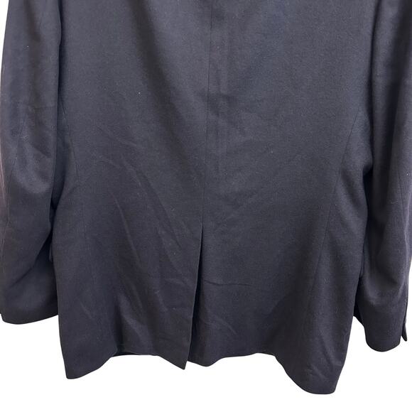 Branford & Taylor Men's Navy Blue 100% Cashmere Blazer Sport Jacket 48R**** - Picture 7 of 9